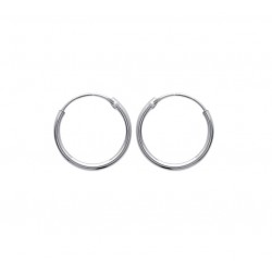 Créole argent massif 16 mm