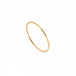 Bague plaqué or fine ronde