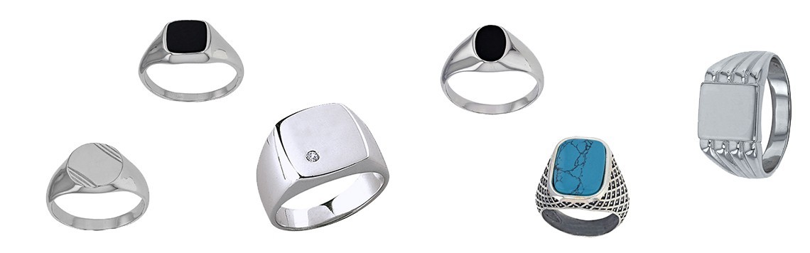 chevalière argent homme pas cher
