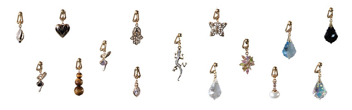 clip faux piercing clitoris en argent ou plaqué or