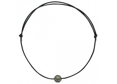 Collier cuir homme