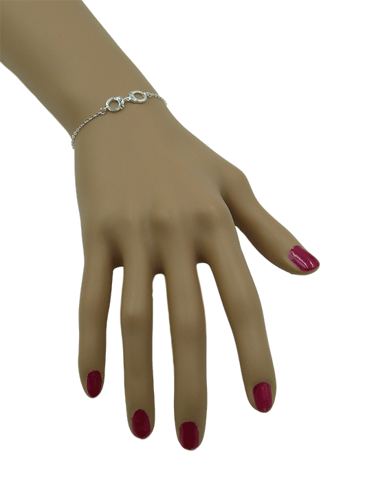 Bracelet argent Menotte