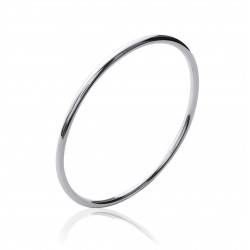 Cockring argent massif 925 de 45 mm et 3 mm épaisseur