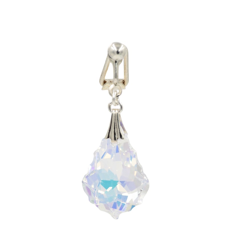 Clip Clitoris Argent Baroque Aurore boreale Clip Clitoris Argent Baroque Aurore boreale
