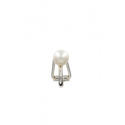 Clip Clitoris Argent Perle d'eau Douce Nacre