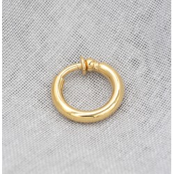 Anneau de pénis plaqué or 18 carats sans piercing