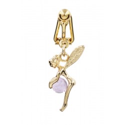 Faux Piercing plaque or Fée Améthyste