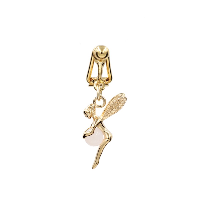 Clip capuchon de clitoris fée quartz rose Clip capuchon de clitoris fée quartz rose