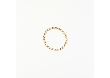 cockrings gourmette plaqué or 50 mm