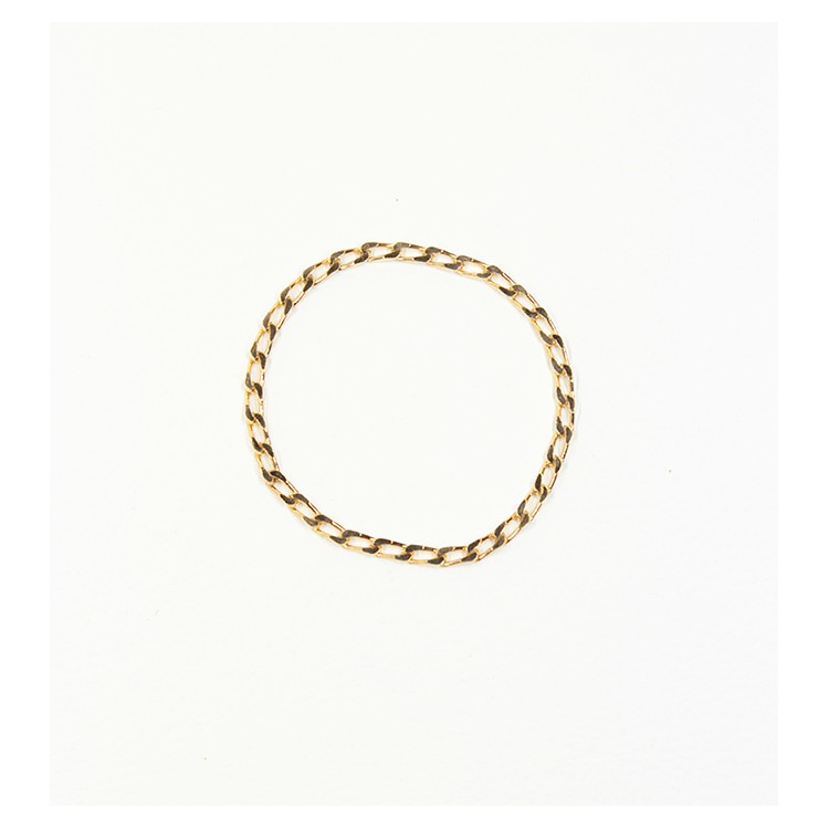 Cockrings plaqué or chaîne maille gourmette de 55 mm Cockrings plaqué or chaîne maille gourmette de 55 mm