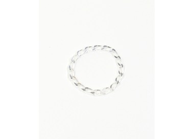 Alliance de pénis plaqué argent 30 mm de diamètre