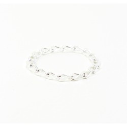 Alliance de pénis 30 mm de diamètre plaqué argent