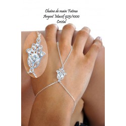 Chaine de Main Fatma Argent