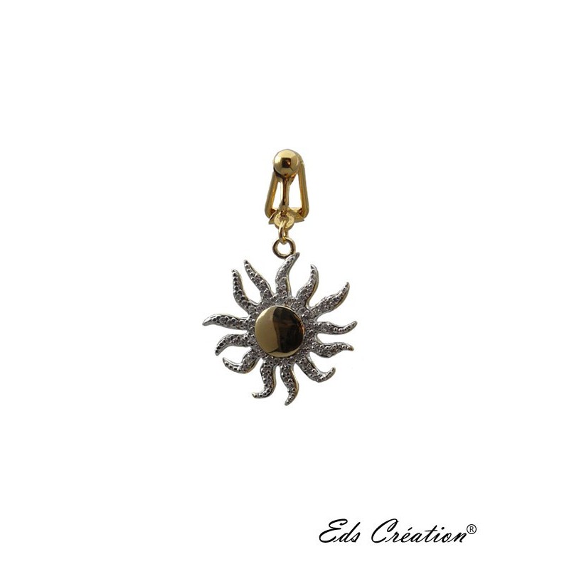 clip nombril Plaqué or Soleil clip nombril Plaqué or Soleil